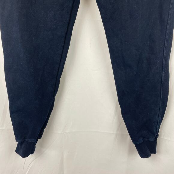 YoungLA Jogger Pant Navy Blue Cuff Ankle Tie Elastic Waist Men's 230 Size S - Picture 3 of 11